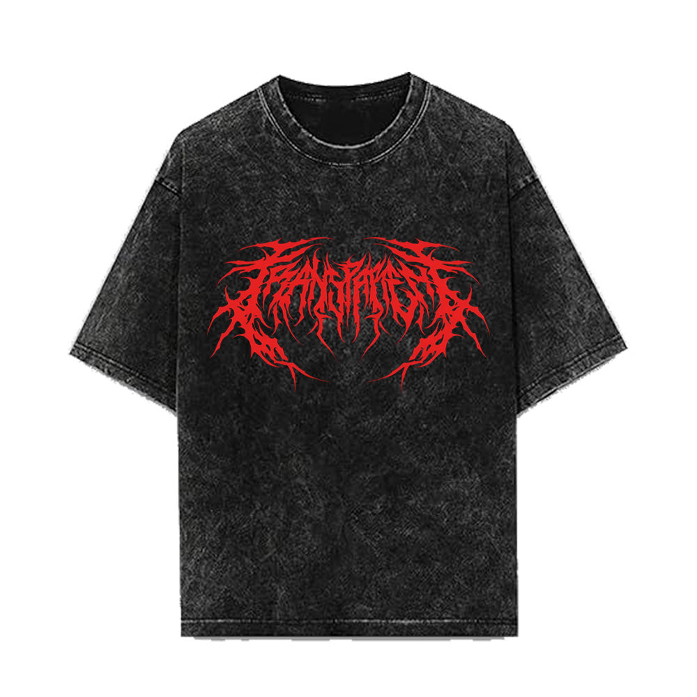 YEN ICHIGO OVERSIZED STONE WASH T-SHIRT
