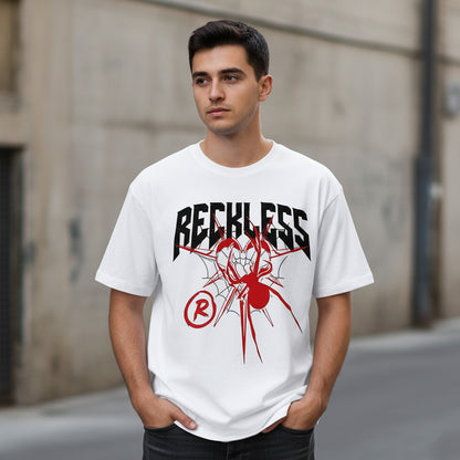 RECKLESS PREMIUM OVERSIZE PRINTED TSHIRT