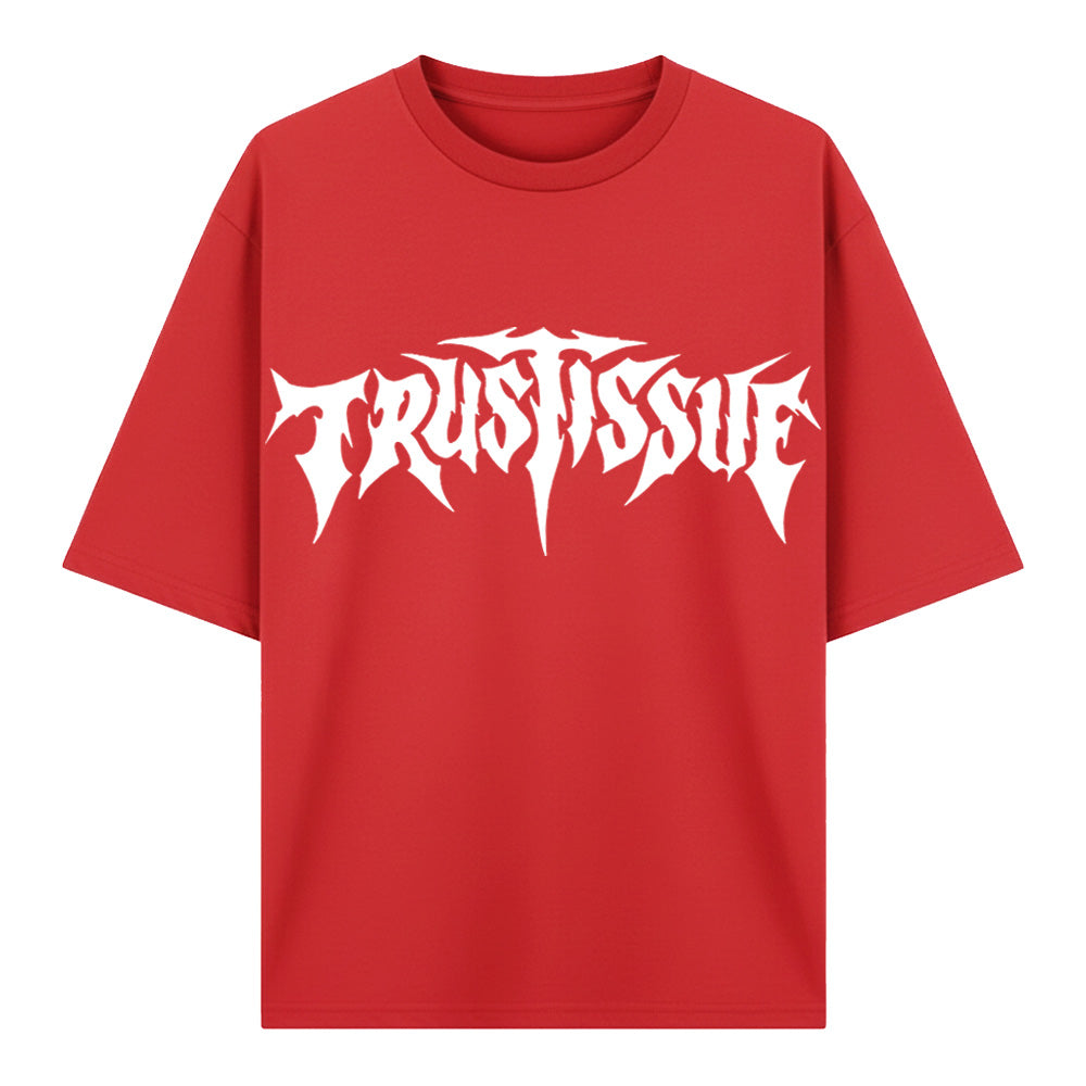 TRUSTISSUE PREMIUM OVERSIZED PRINTED TSHIRT