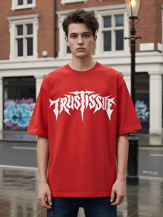 TRUSTISSUE PREMIUM OVERSIZED PRINTED TSHIRT